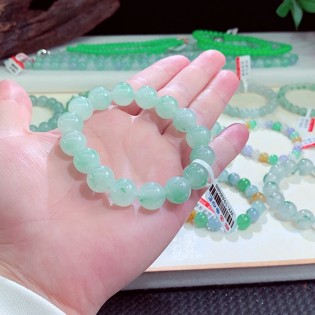 翡翠未镶嵌手链翡翠