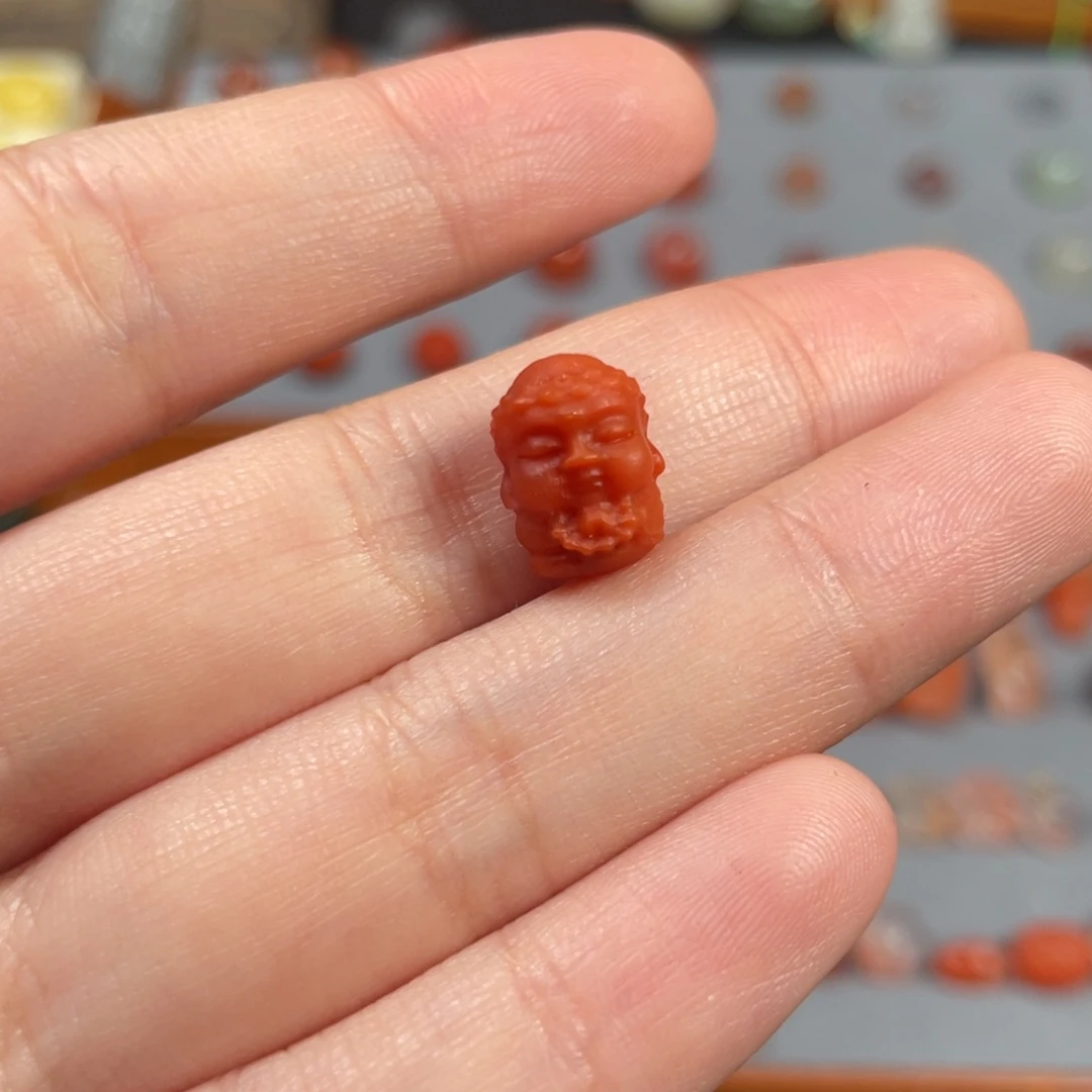 南红玛瑙宝宝佛未镶嵌