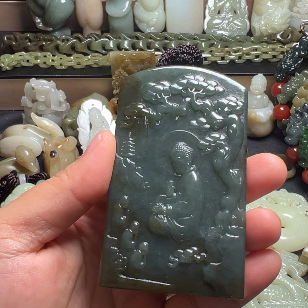 和田玉（糖玉）未镶嵌颈饰