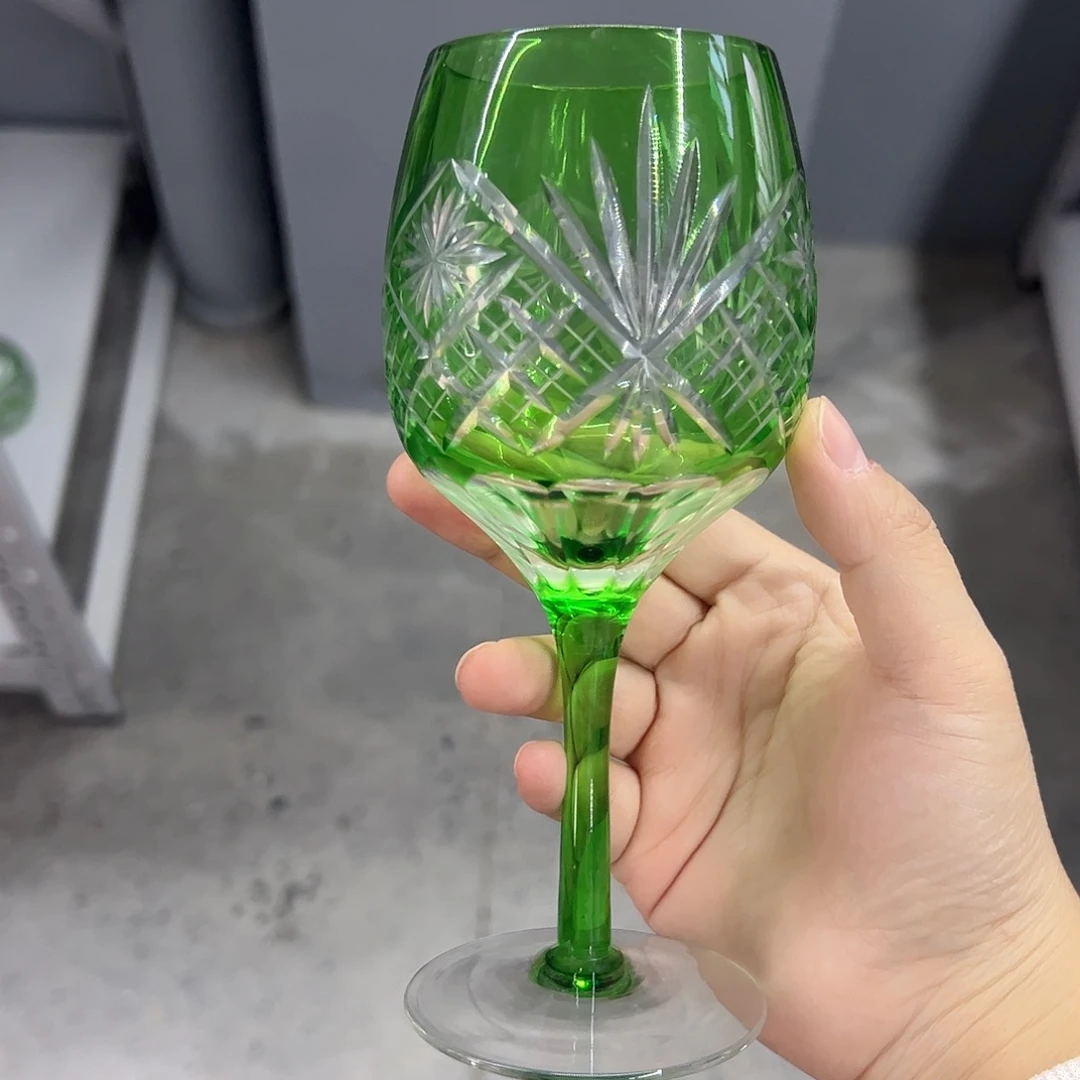 平底款水晶玻璃微瑕一个