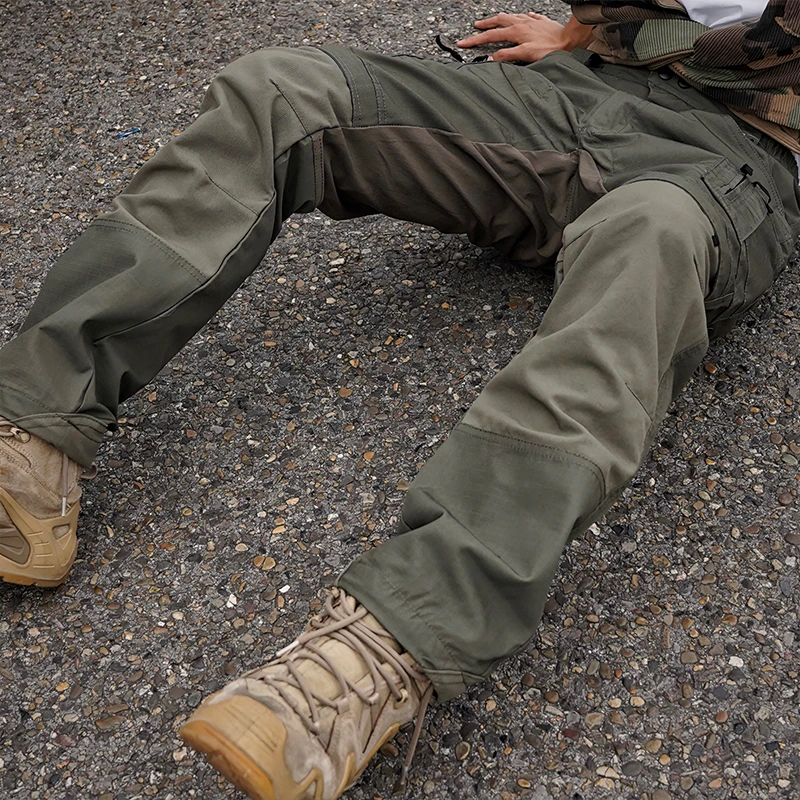 GUNCHILL户外登山徒步战术裤耐磨多口袋2025春秋宽松潮流工装裤男