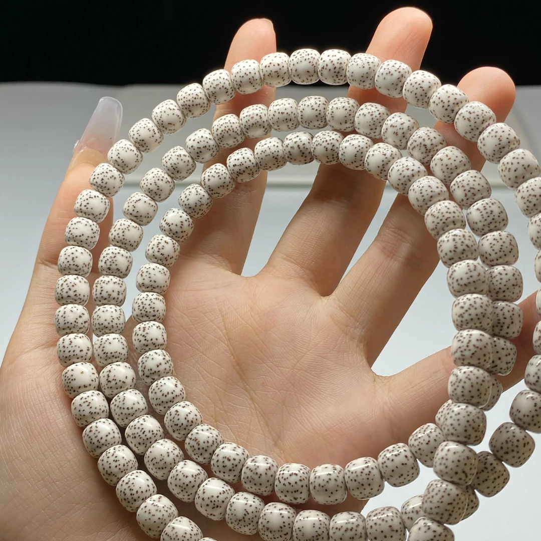 海南同枝原生态顺白8x7正月小留白满天小细星长串108(一物一图)
