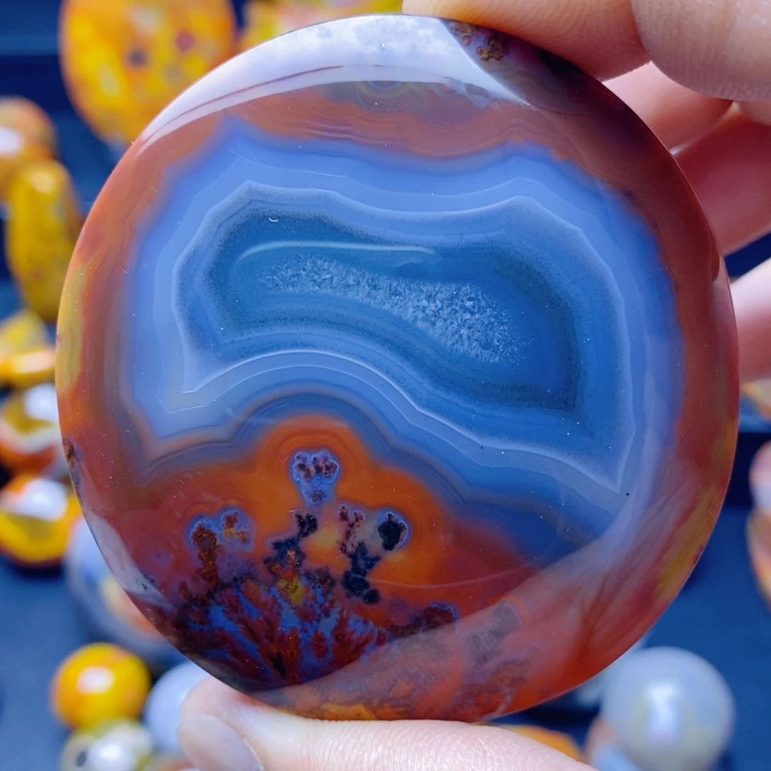 玛瑙/玉髓未镶嵌手把件