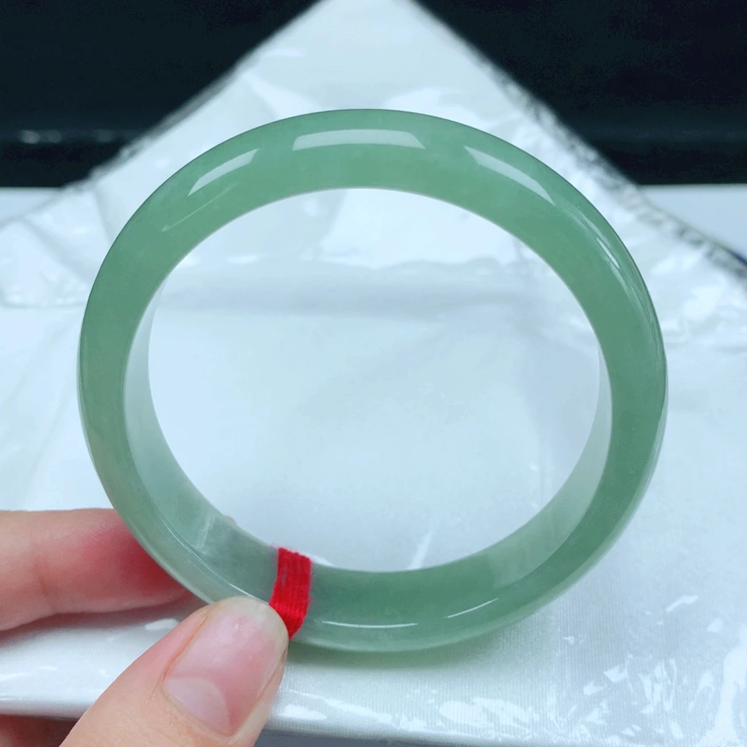 未镶嵌手镯翡翠正圈53+