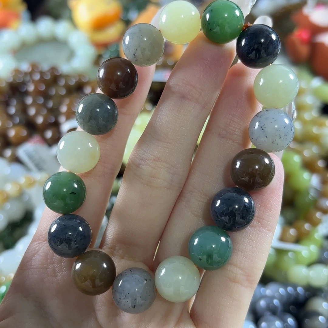 和田玉未镶嵌手链39