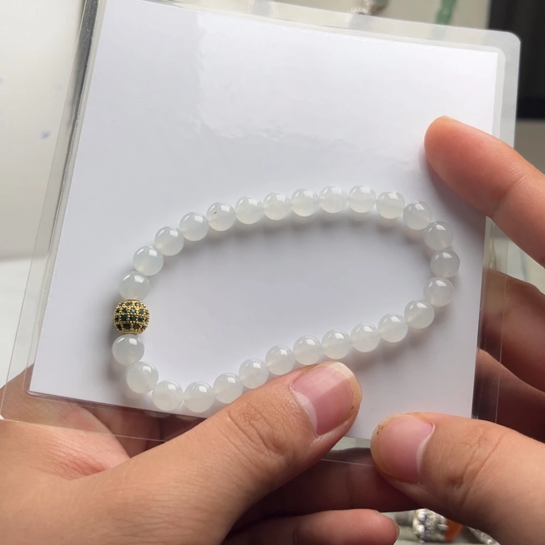 翡翠未镶嵌挂件天然缅甸翡翠5号