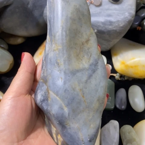 时***了未镶嵌和田玉（糖玉）车挂