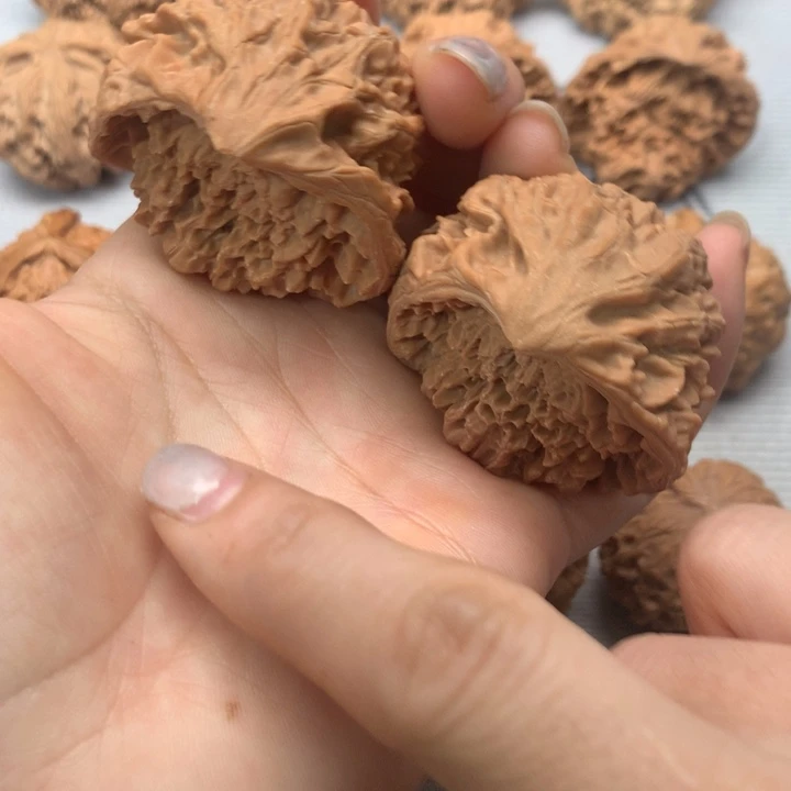 文玩核桃把件蛇头46