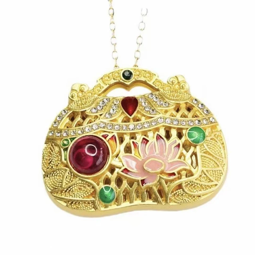 麟盛珠宝隆重推出百福锁合金项链