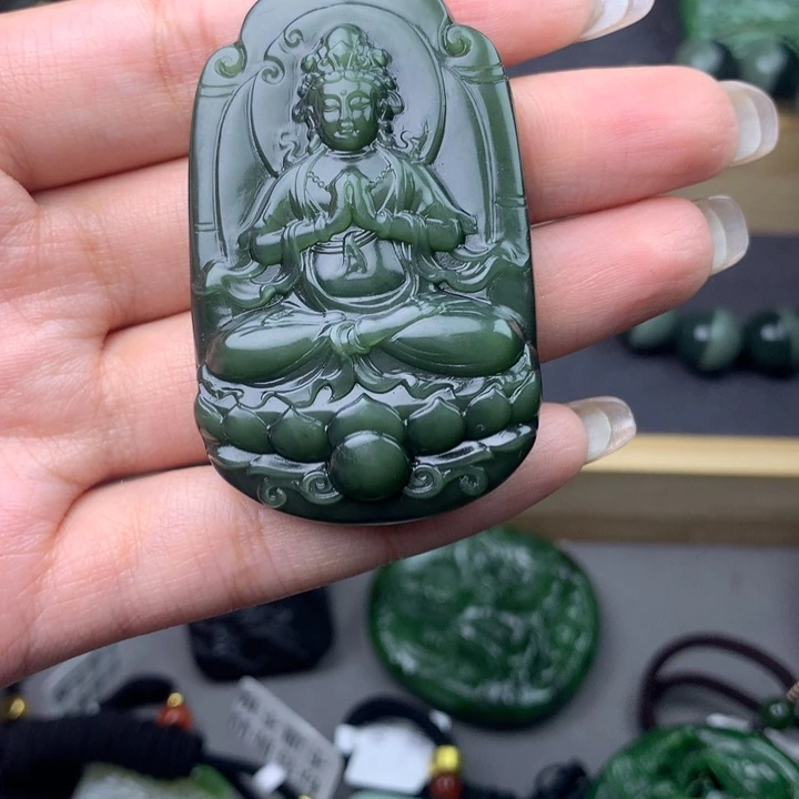 定制和田玉一****佛不退不换