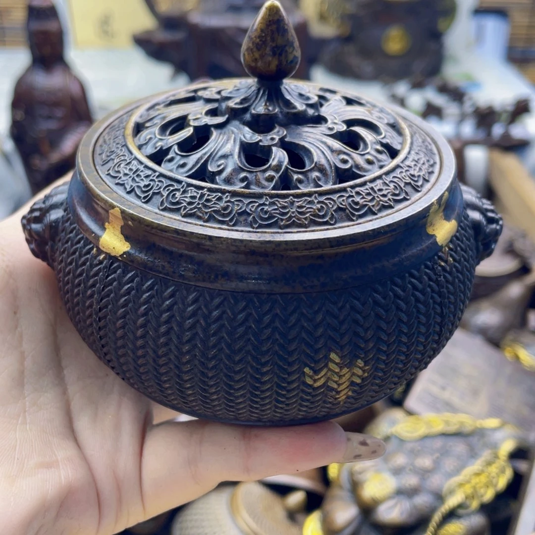 铜器工艺品办公室摆件