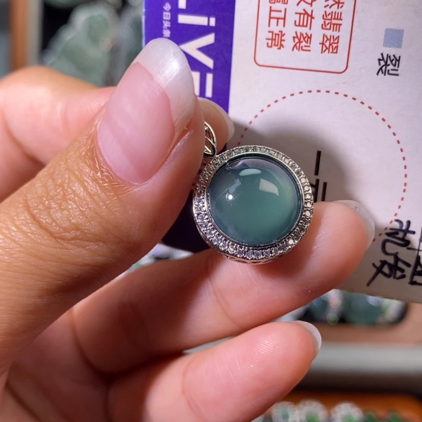 【闪购商品】翡翠未镶嵌颈饰天然