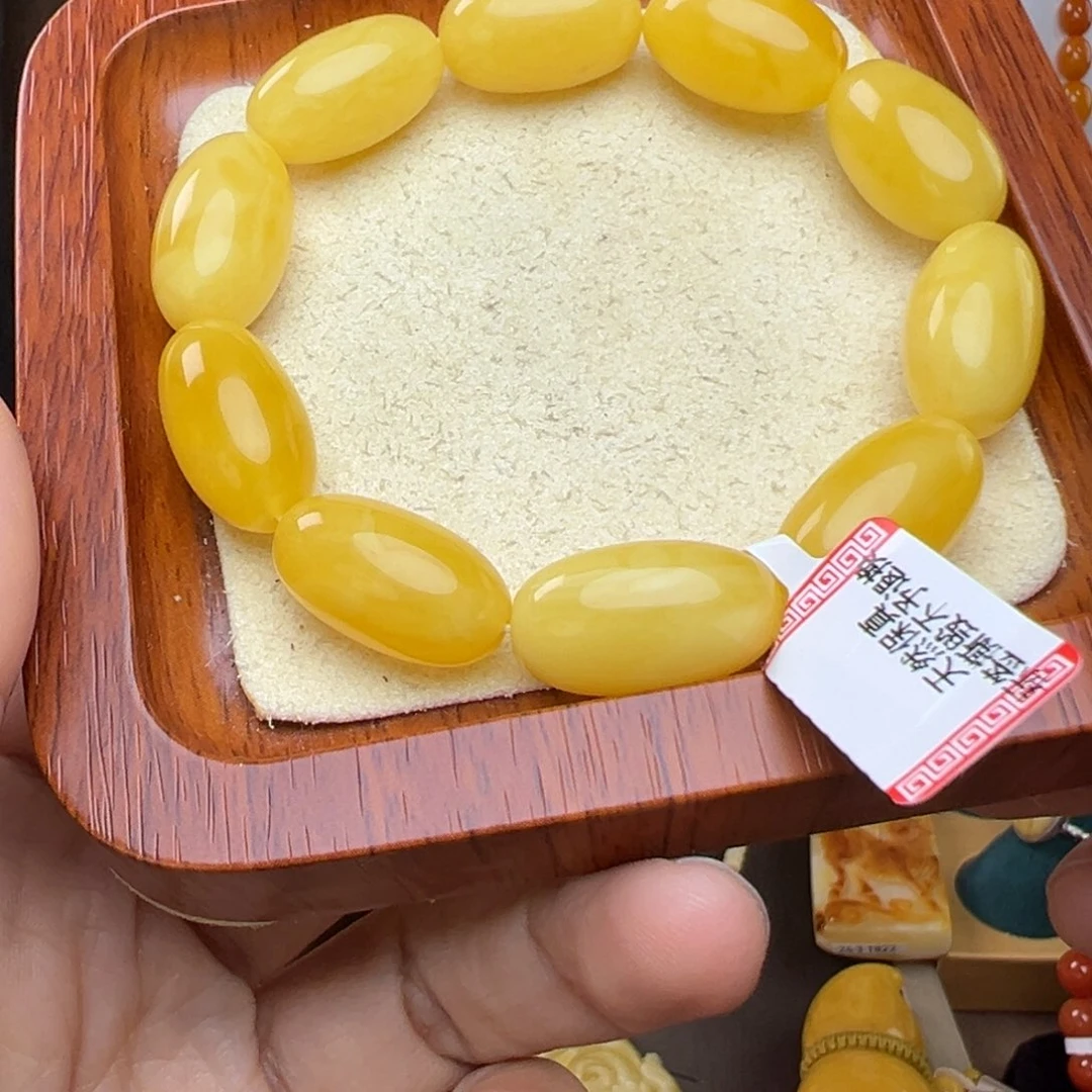 手串蜜蜡未镶嵌蜜蜡