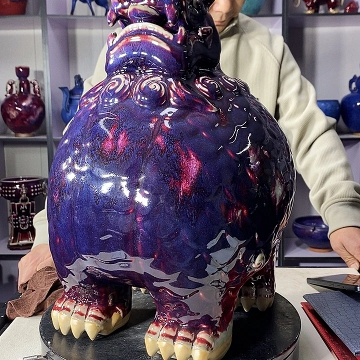 瓷片中国神垕精品钧瓷