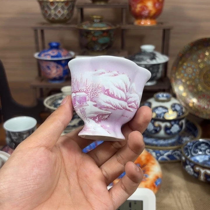 实***生景德镇手工手绘陶瓷