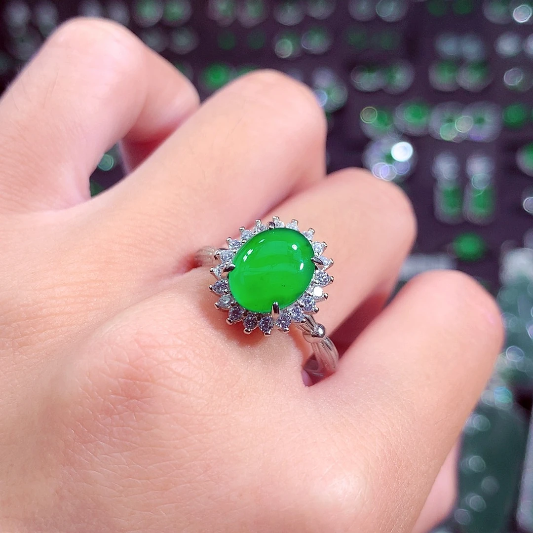 翡翠未镶嵌颈饰天然