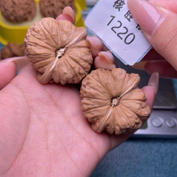 把件文玩核桃南瓜墩42.1220