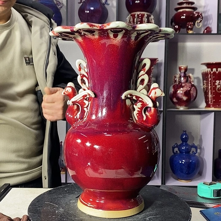 瓷片中国神垕精品钧瓷