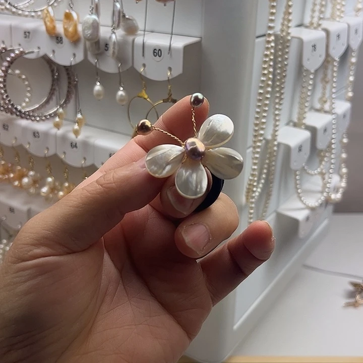 未镶嵌发饰淡水珍珠