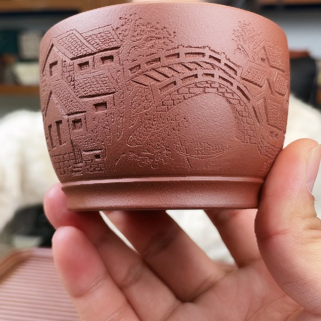 紫砂茶杯今天下午