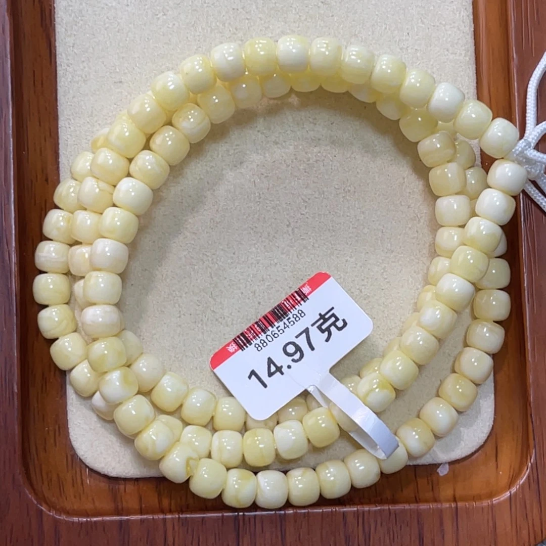 未镶嵌蜜蜡手链吴**旺蜜蜡108