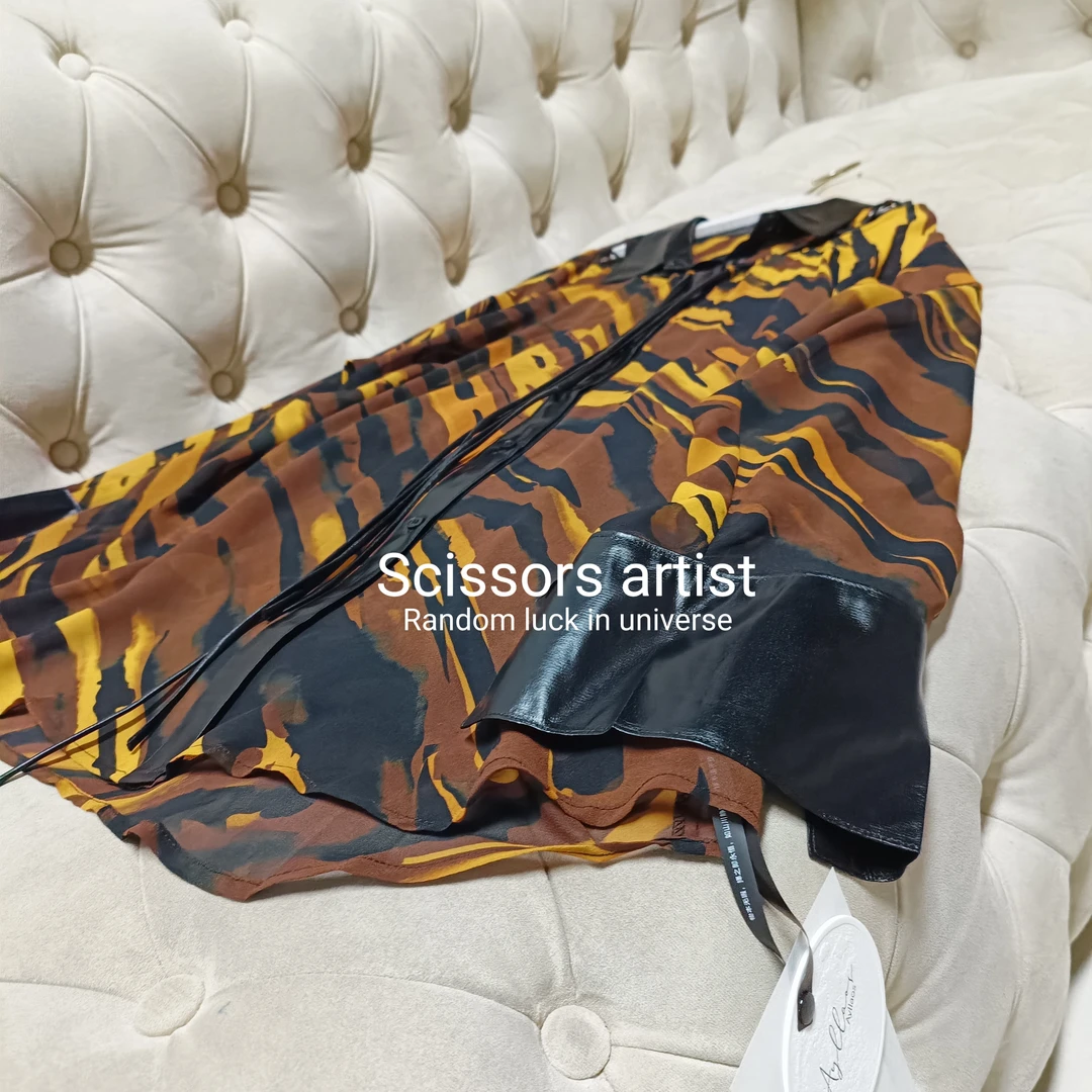 【Scissors artist】高端设计师走秀女装衬衫4549