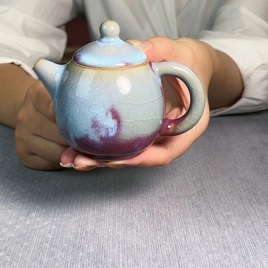 【闪购商品】钧瓷工艺精湛壶15
