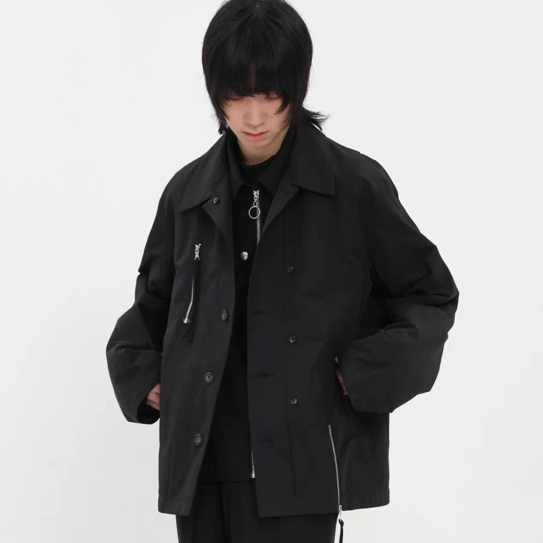 G03-52431-SPR春秋季正面拉链设计时尚夹克外套