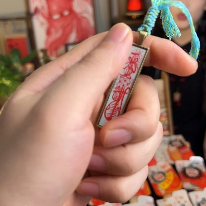 纯手绘手工制作挂件