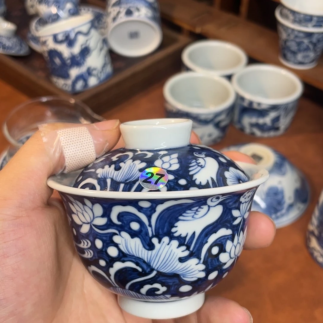 李*霸景德镇纯手工手绘27号一路