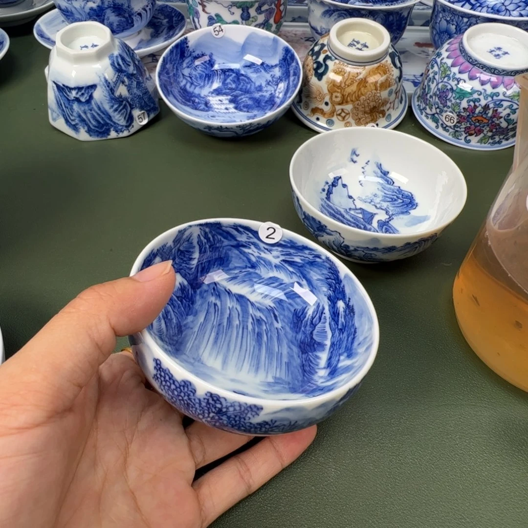 景德镇纯手工纯手绘茶具木木2