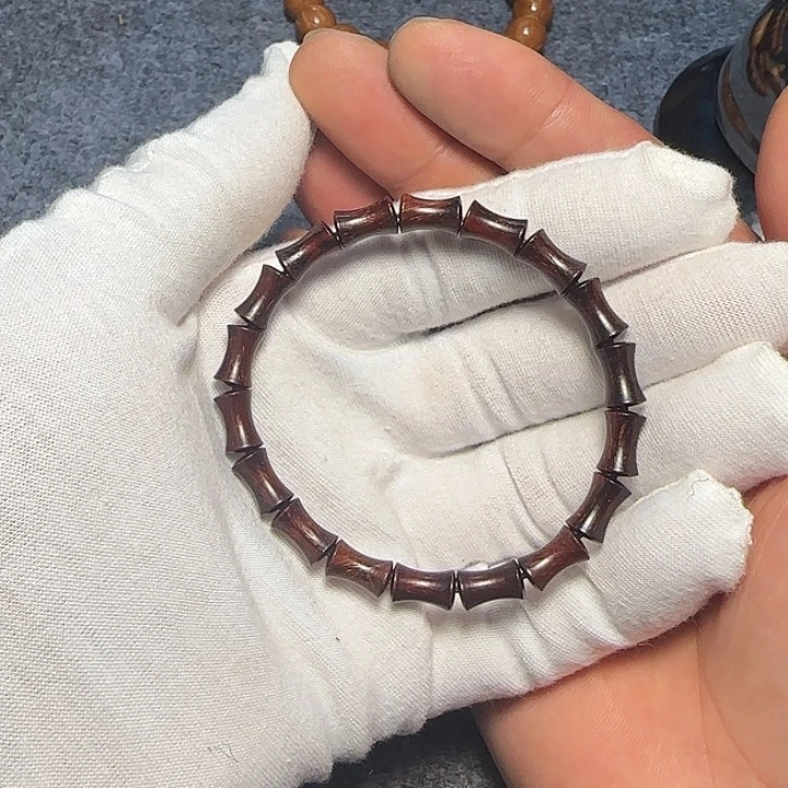 檀香紫檀（小叶紫檀）全陈化老料把件串女款
