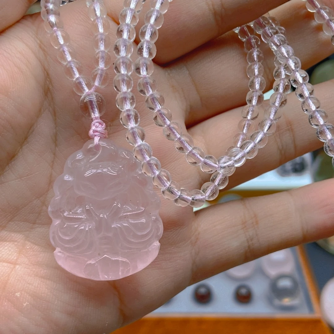 颈饰未镶嵌水晶天然水晶