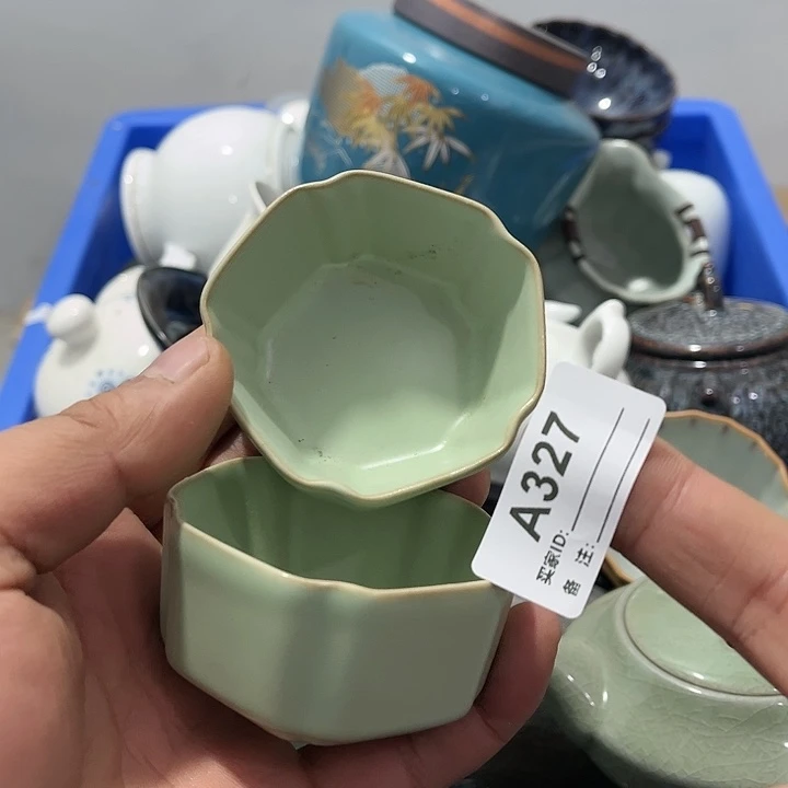 风***梨瓷片默认微瑕瓷器、茶具、壶、摆件，介意勿拍