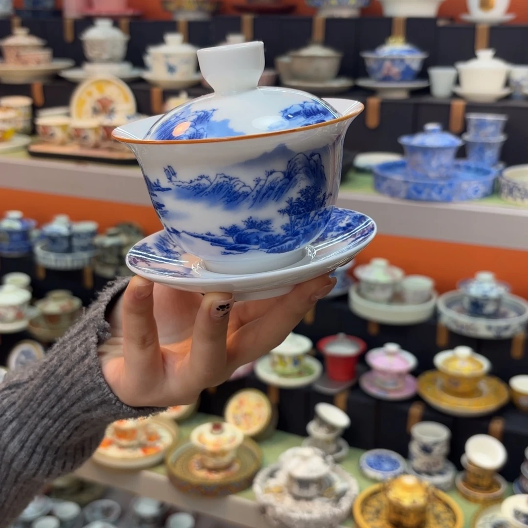 盖碗也可以放一小