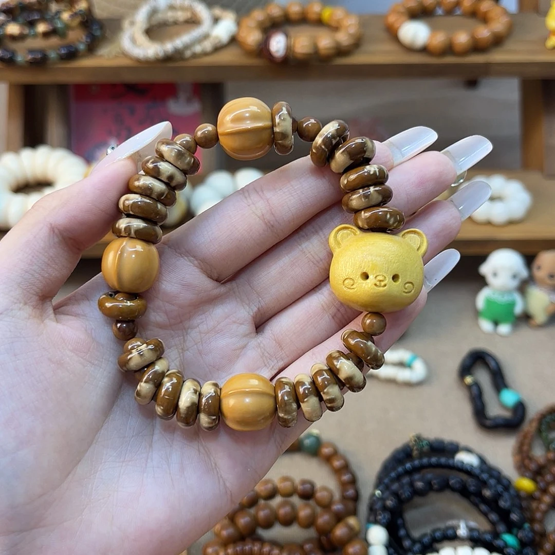 紫金鼠吊坠紫金鼠库克猴头手串