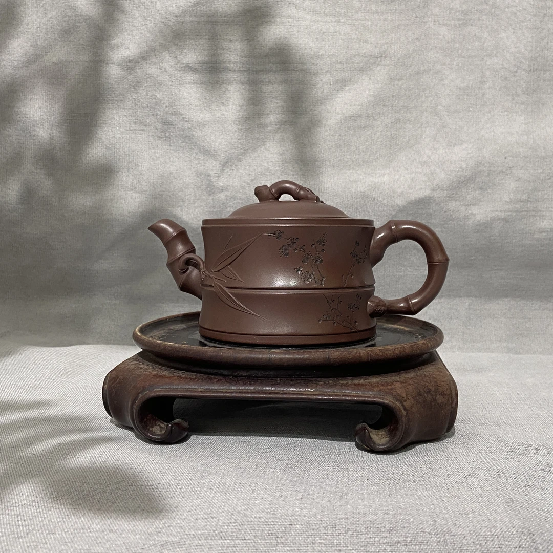 宜兴手工紫砂陶 茶壶GS3477-3