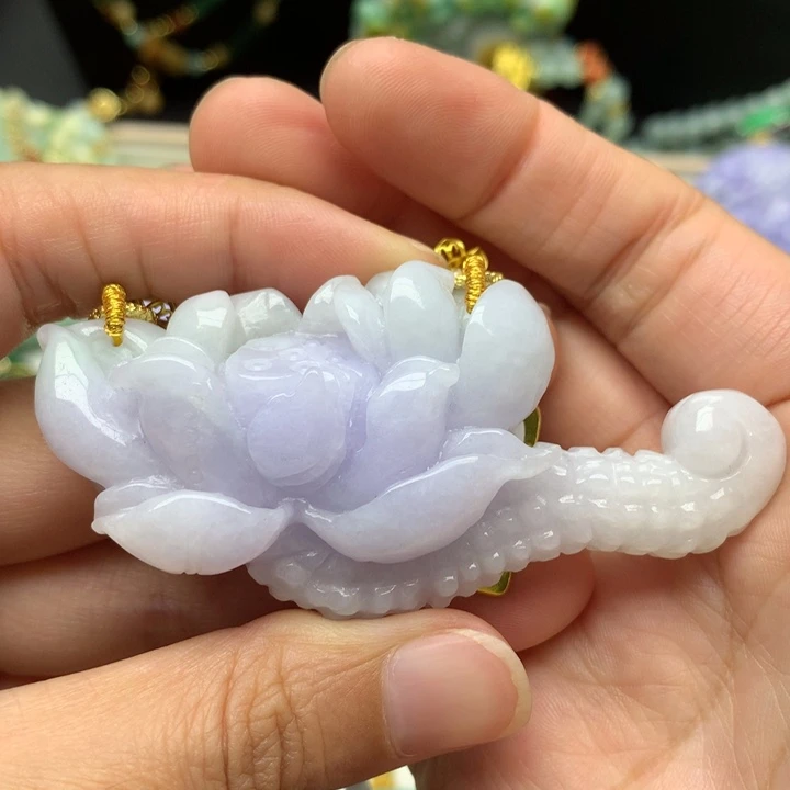 颈饰未镶嵌翡翠翡翠