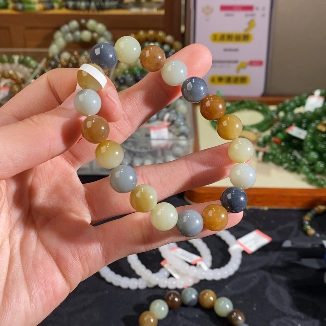 和田玉手链未镶嵌