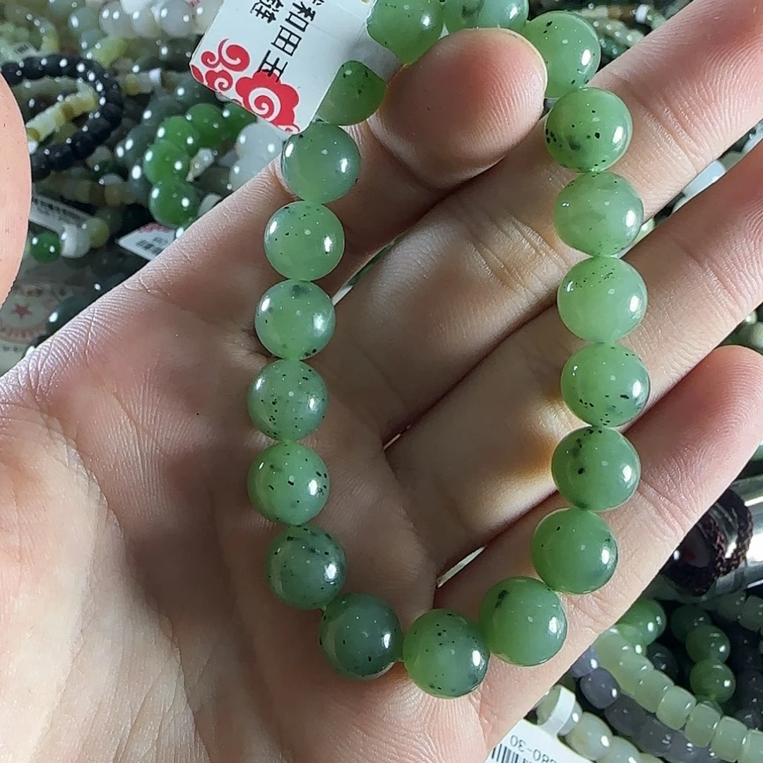 和田玉手链未镶嵌69