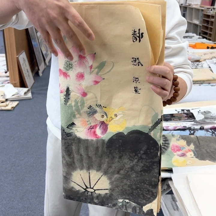 国画纯手绘作品欣赏图