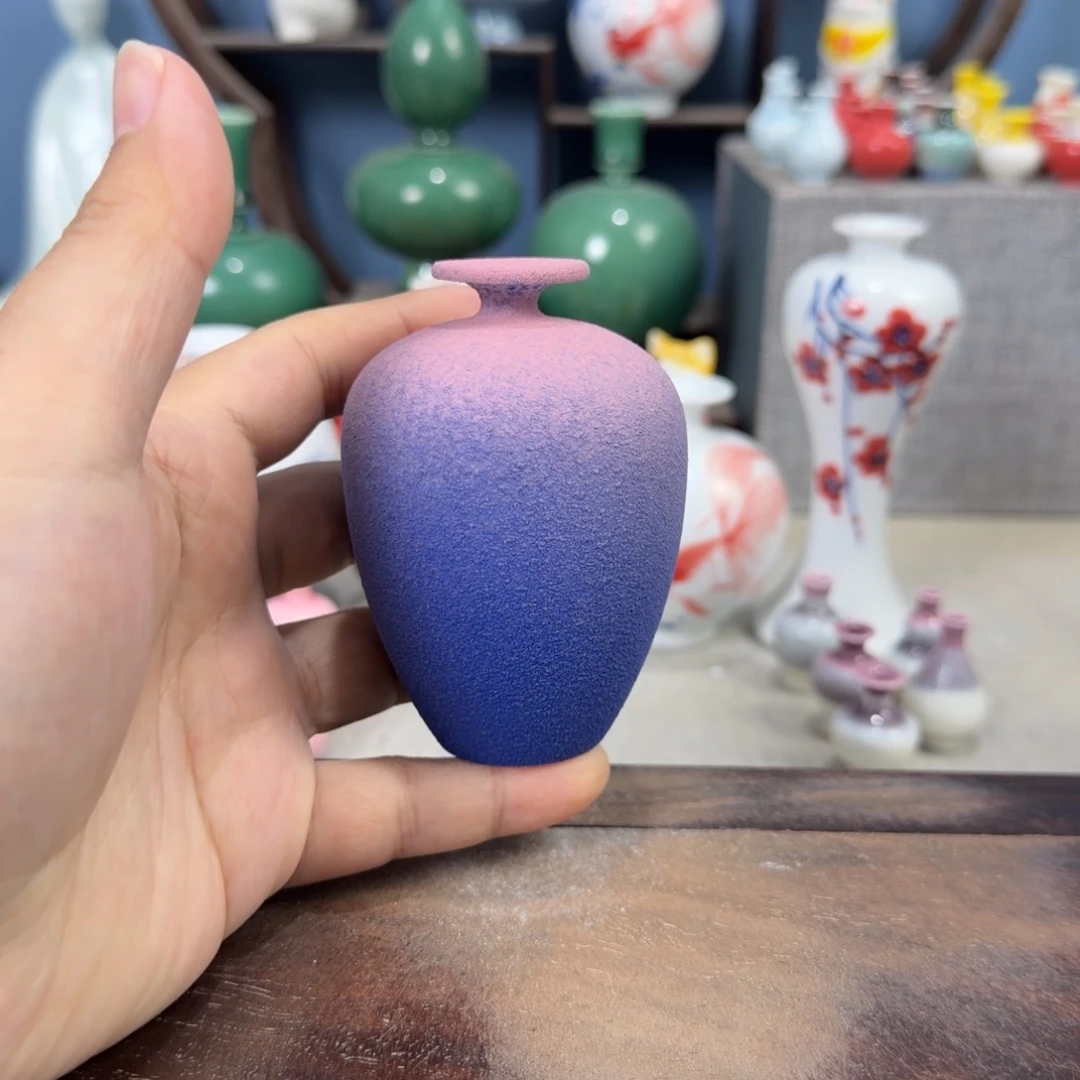 陶瓷手工小花器摆件