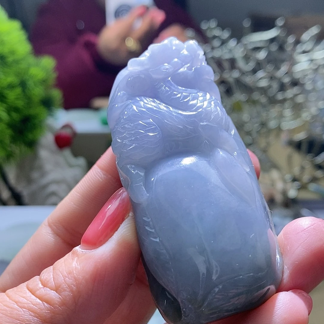 【闪购商品】翡翠颈饰未镶嵌麒麟