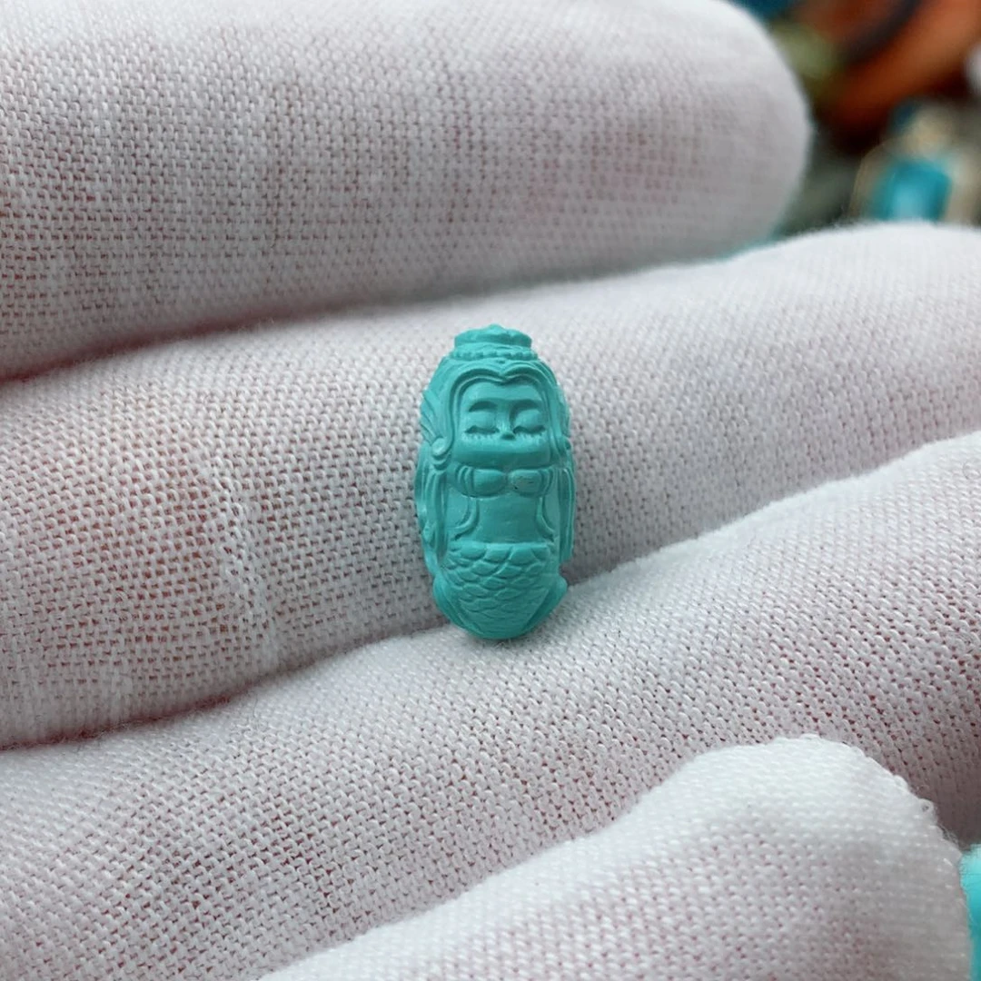 绿松石珠宝奇石未镶嵌