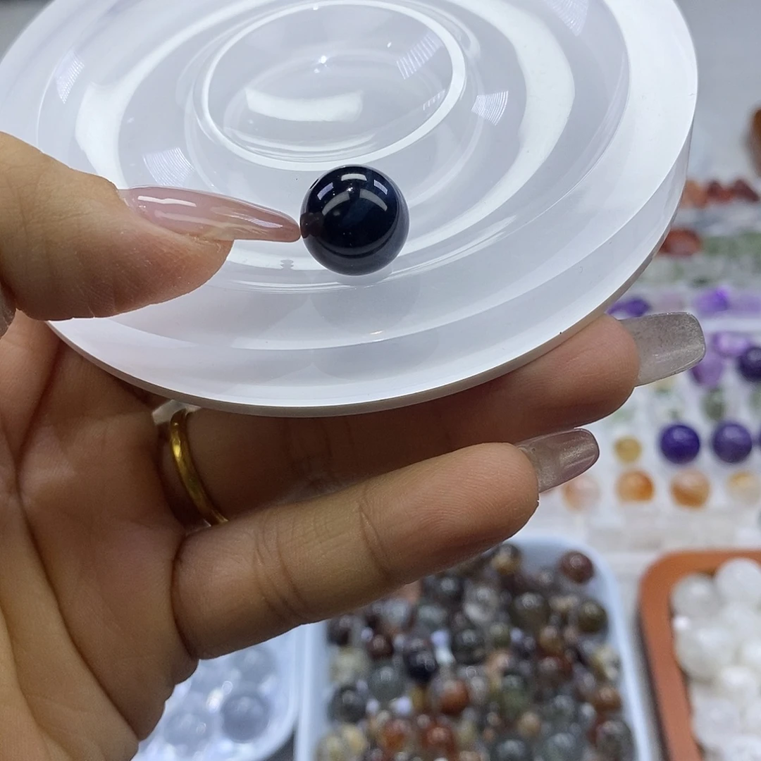 白***a烟晶手链银S925镶嵌