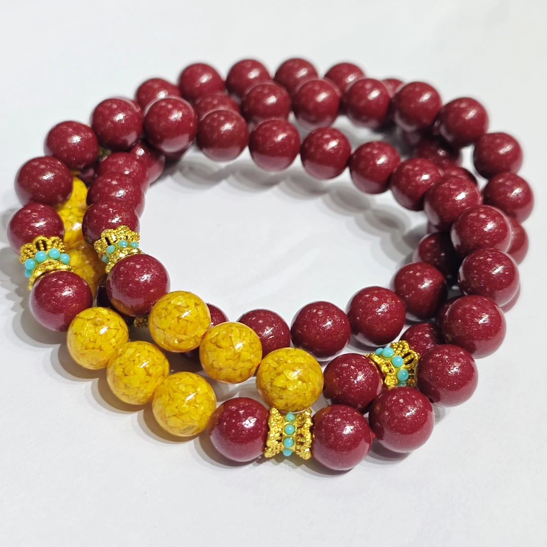 含辰砂工艺品原创紫金砂单圈手链 多样性发一件 约8mm 8078DH