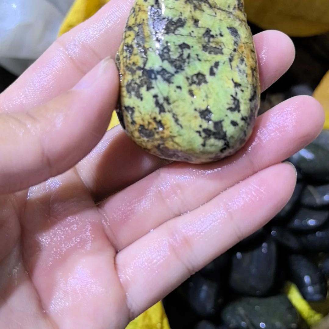 奇***石有机玻璃藏玉药王石原石一个