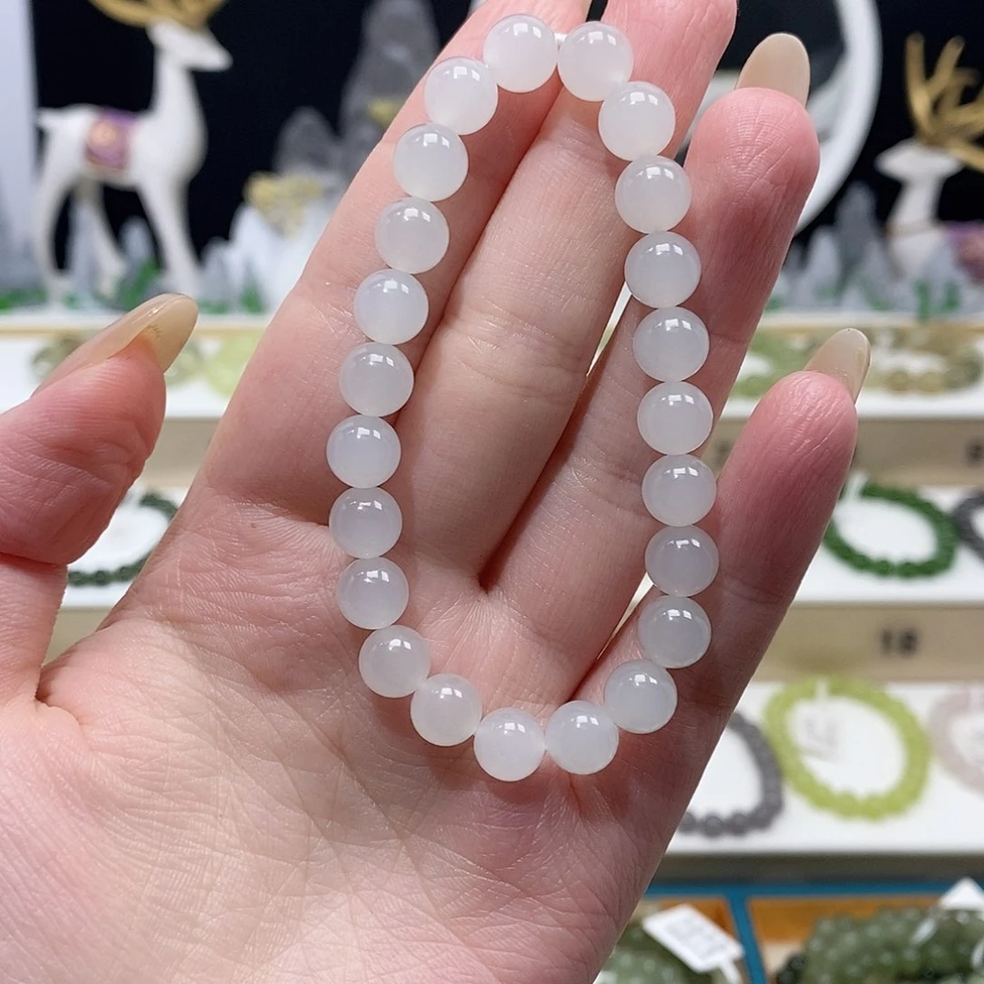 未镶嵌手串和田玉讨****?