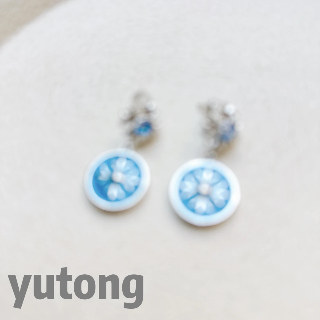 铜合金锆石耳饰 【雨桐轻奢饰品】设计款耳环YT02488