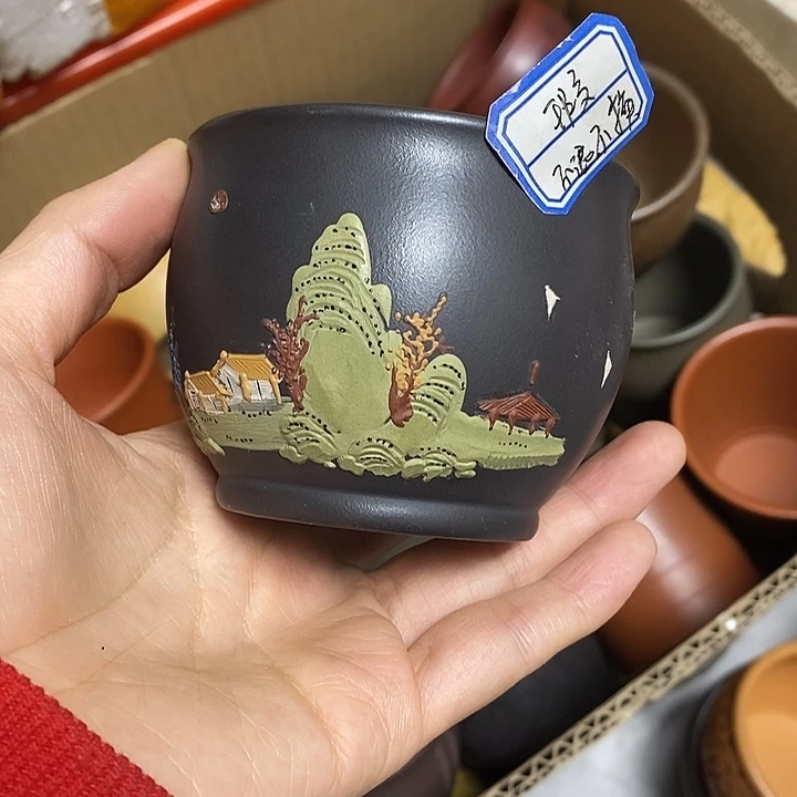 紫砂茶杯瑕疵不退不换，